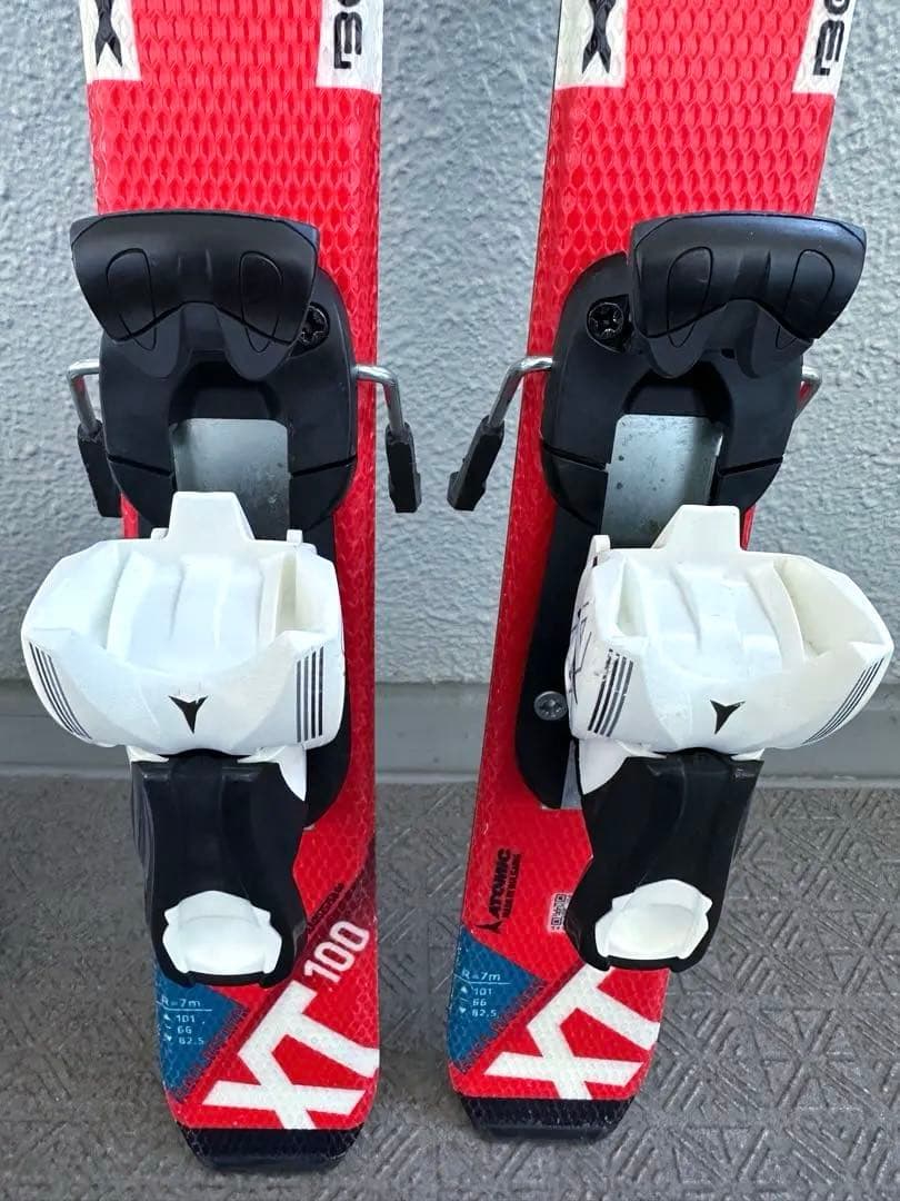 キッズ スキー 3点セット アトミック スキー板 ストック ブーツ 20cm