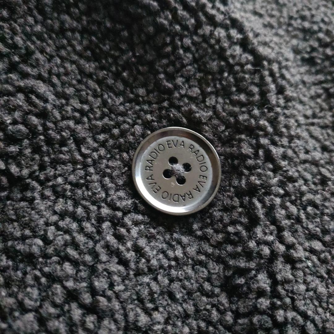 【美品】RADIO EVA　ラヂオエヴァ　ボアロングコート　М