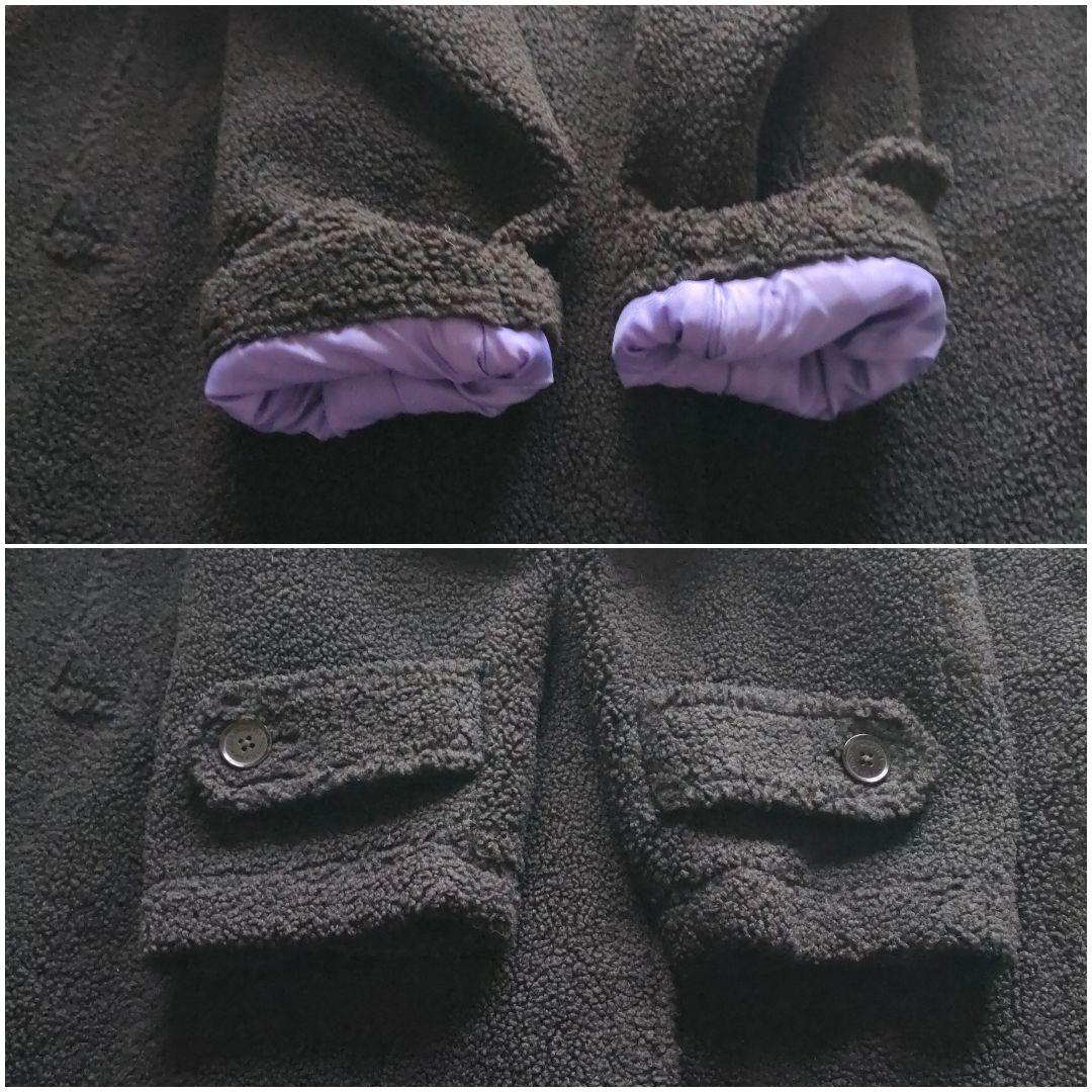 【美品】RADIO EVA　ラヂオエヴァ　ボアロングコート　М