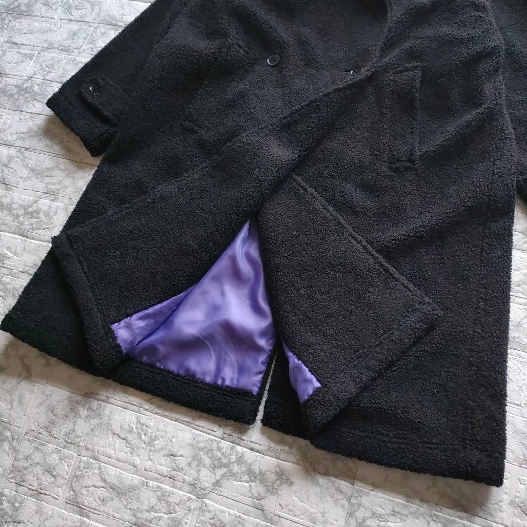 【美品】RADIO EVA　ラヂオエヴァ　ボアロングコート　М