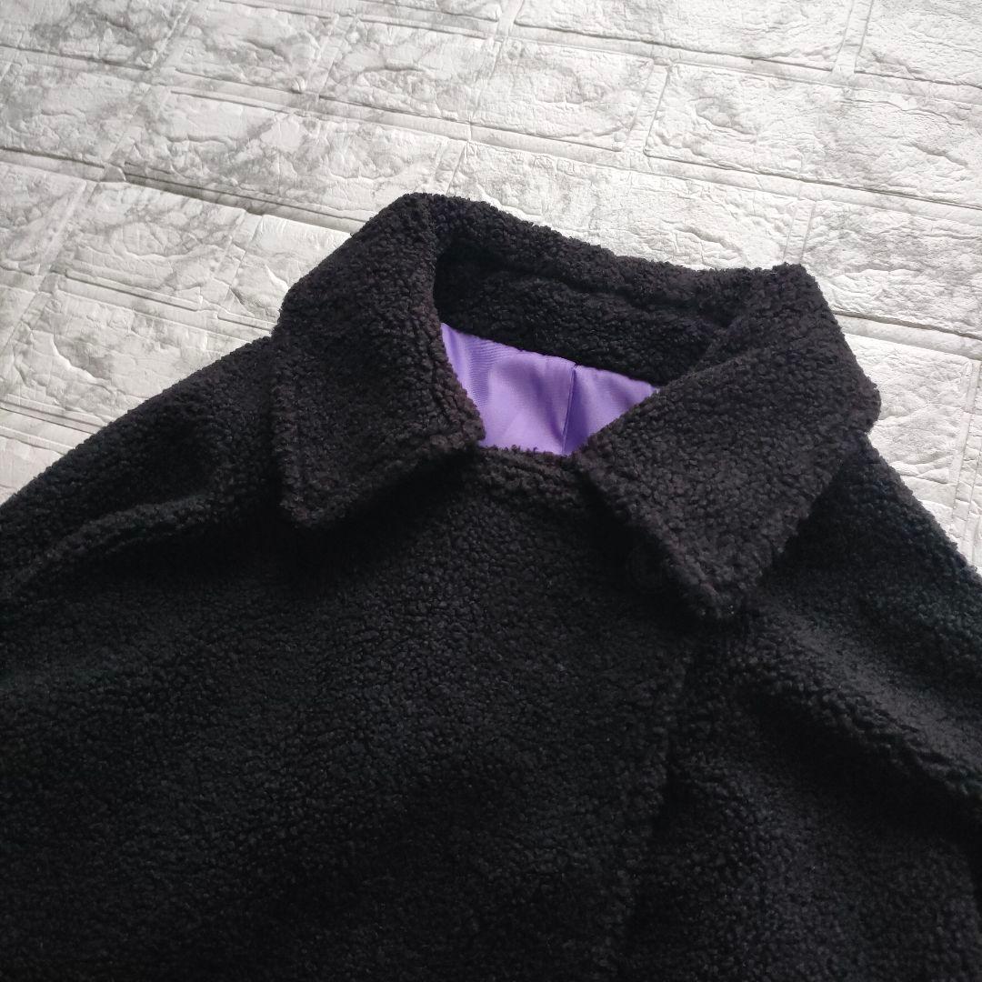 【美品】RADIO EVA　ラヂオエヴァ　ボアロングコート　М