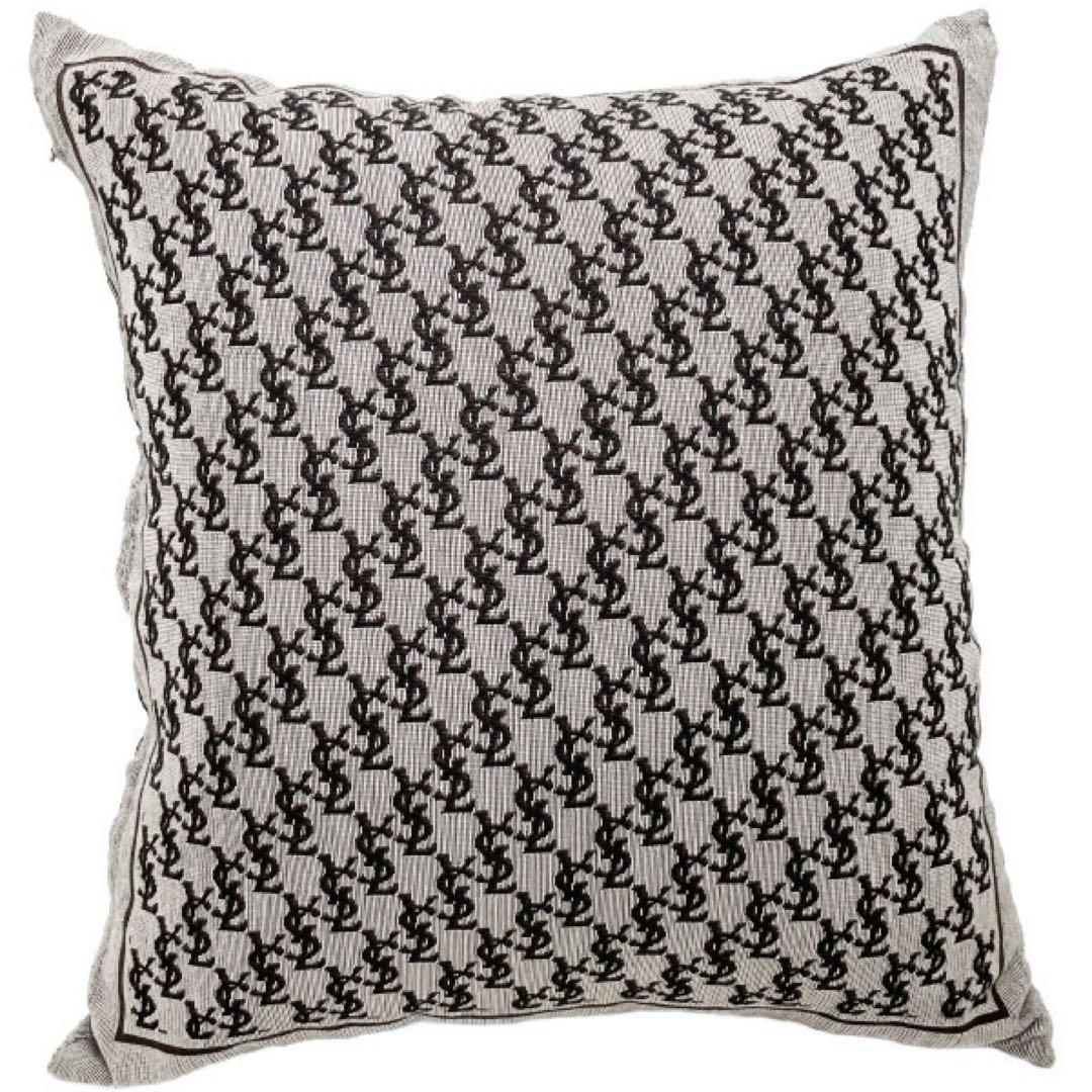 正規品 美品 イヴサンローラン YSL クッション 枕 ソファ 【T14583】