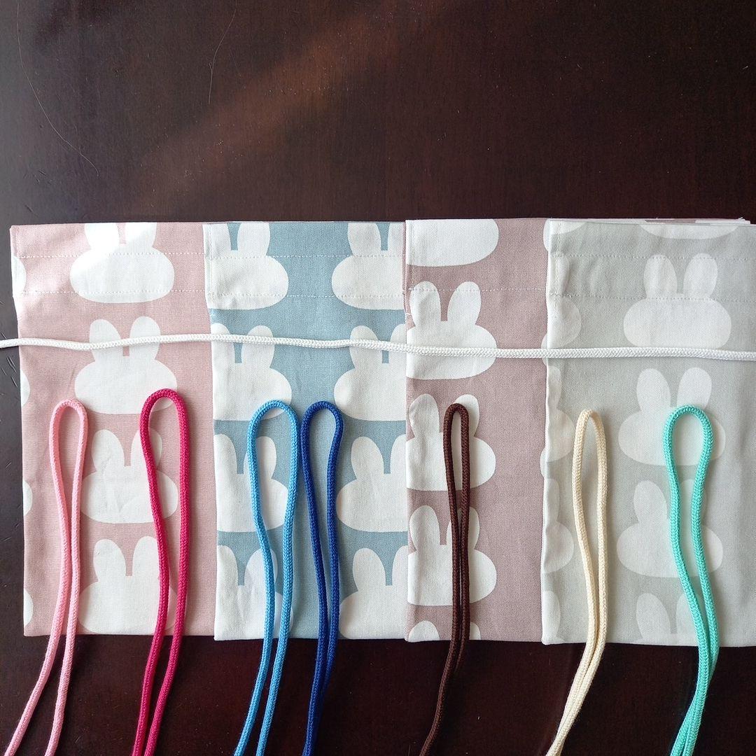 断捨離中mam♥様オーダーページ★ランチクロス★うさぎシルエット他☆40×60