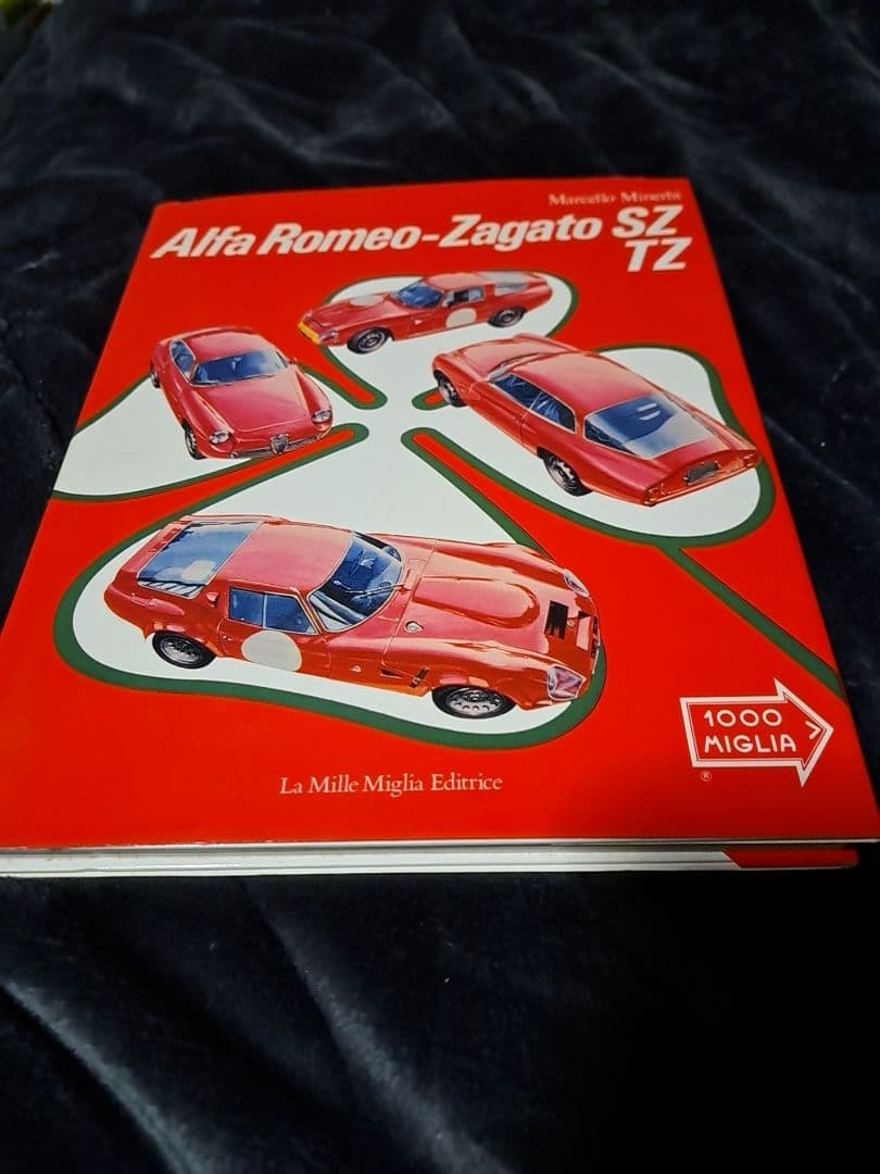 希少 洋書 Alfa Romeo-Zagato SZ TZ 解説 写真集