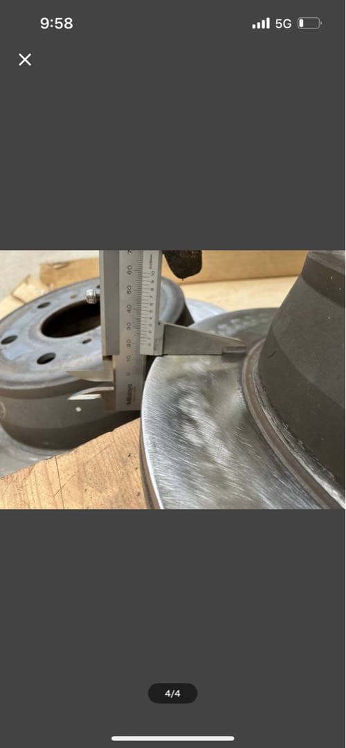 07エスカレードリアブレーキローター