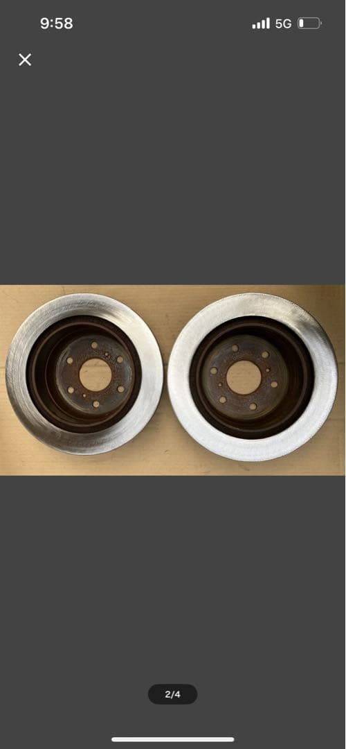 07エスカレードリアブレーキローター