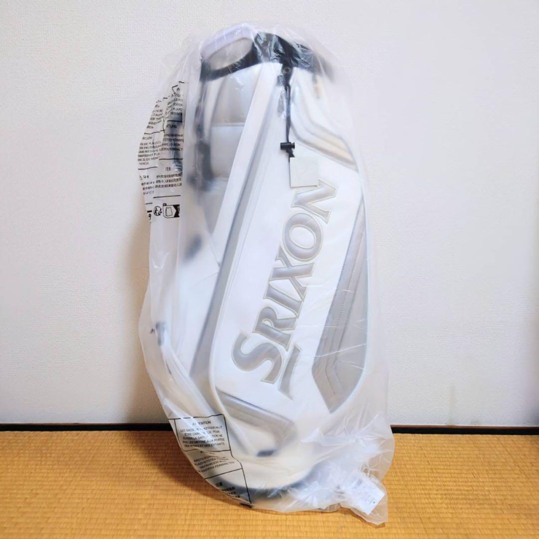 Srixon キャディバッグ ホワイト/シルバー