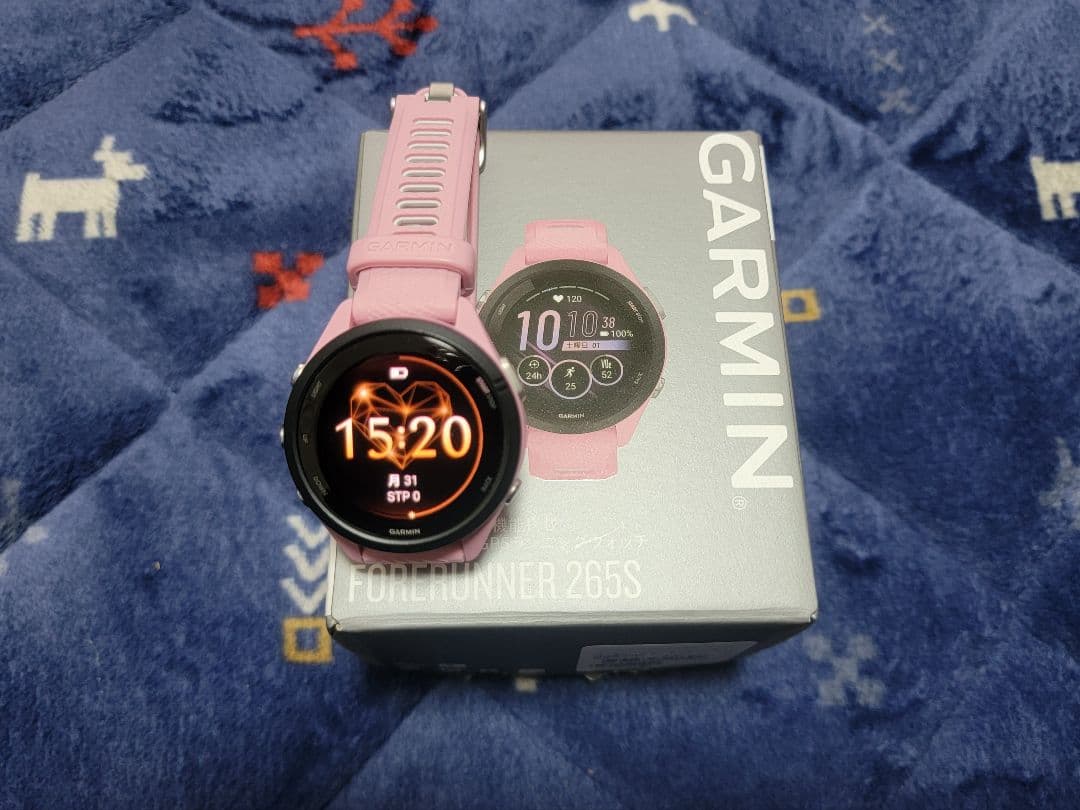 GARMIN FORERUNNER 265s ピンク