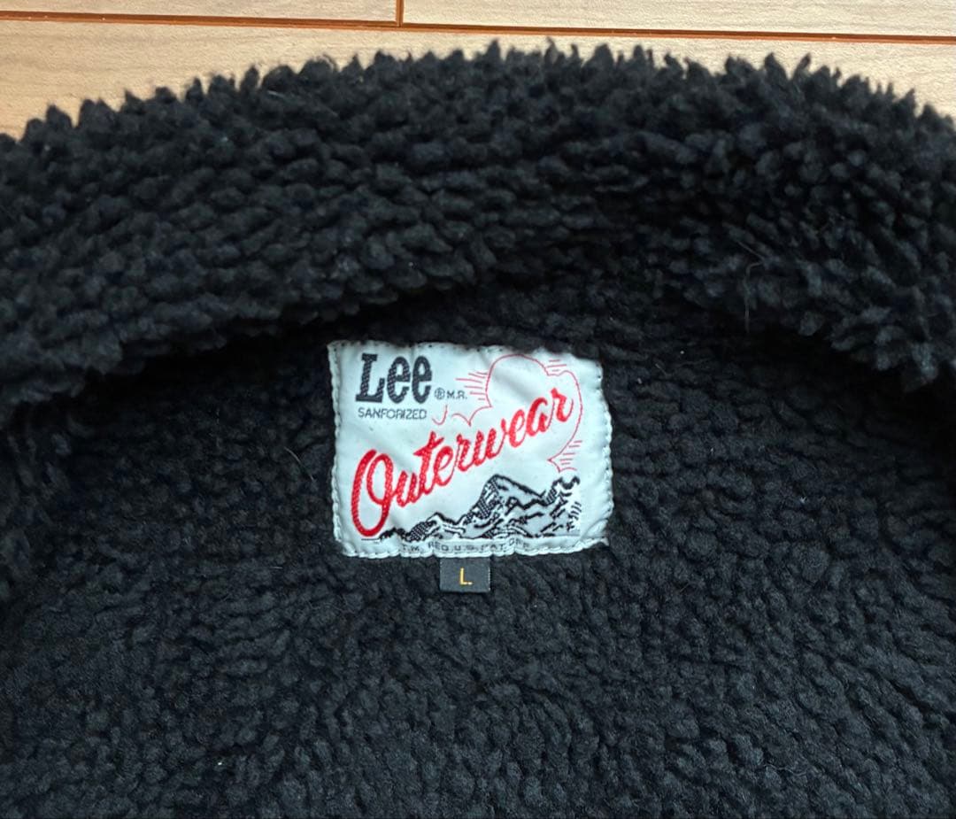 lee ボア　ストームライダー　コーデュロイカバーオール　L