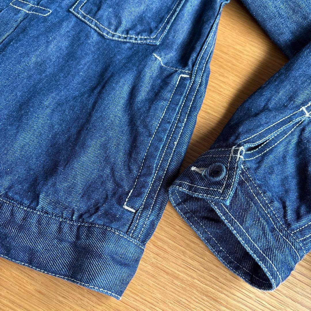 Hands of creation リネンデニムジャケット