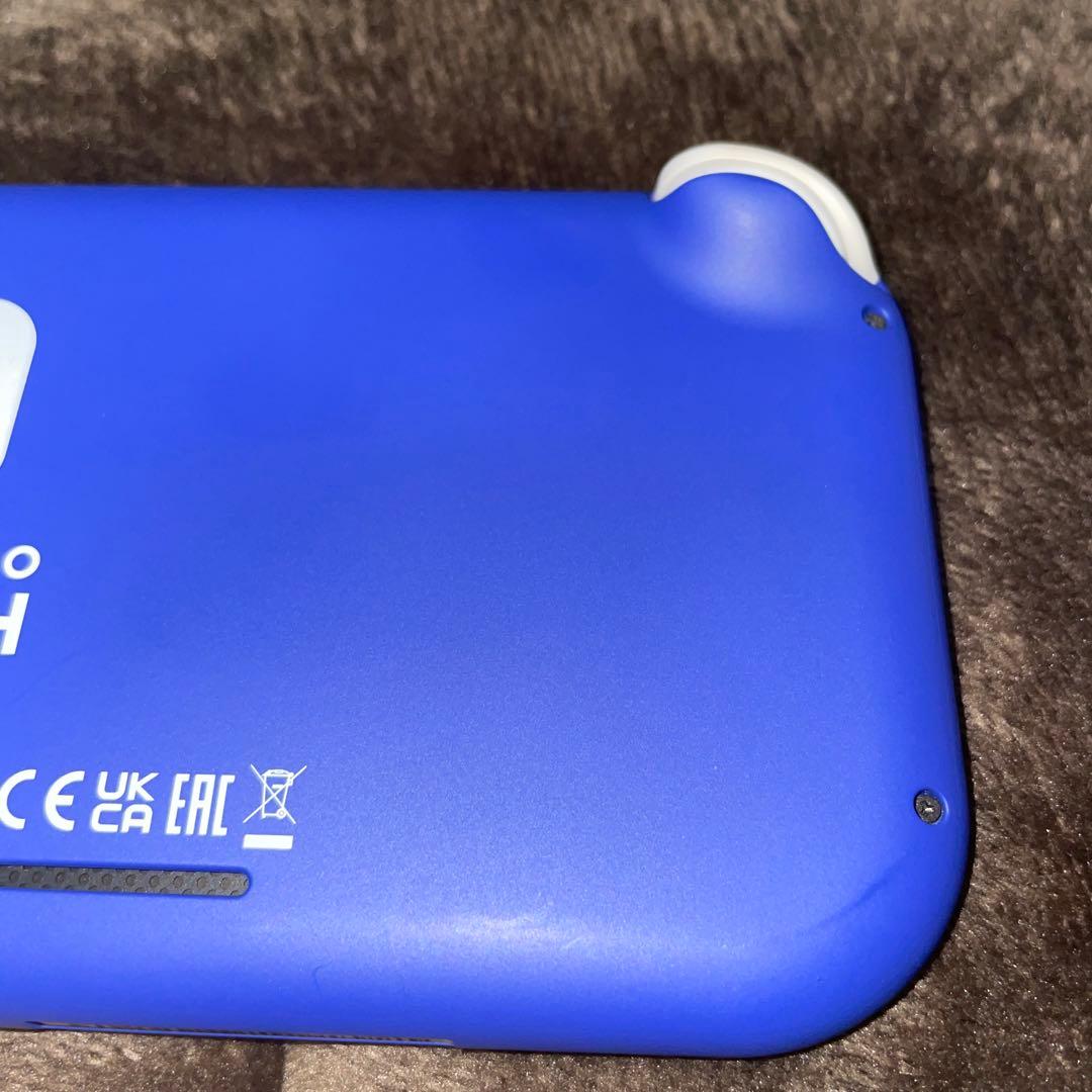 Nintendo Swith Lite本体　ブルー　充電器、ケース付