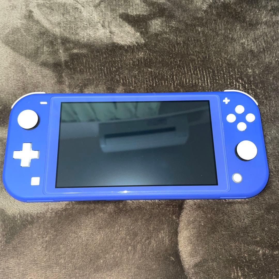 Nintendo Swith Lite本体　ブルー　充電器、ケース付