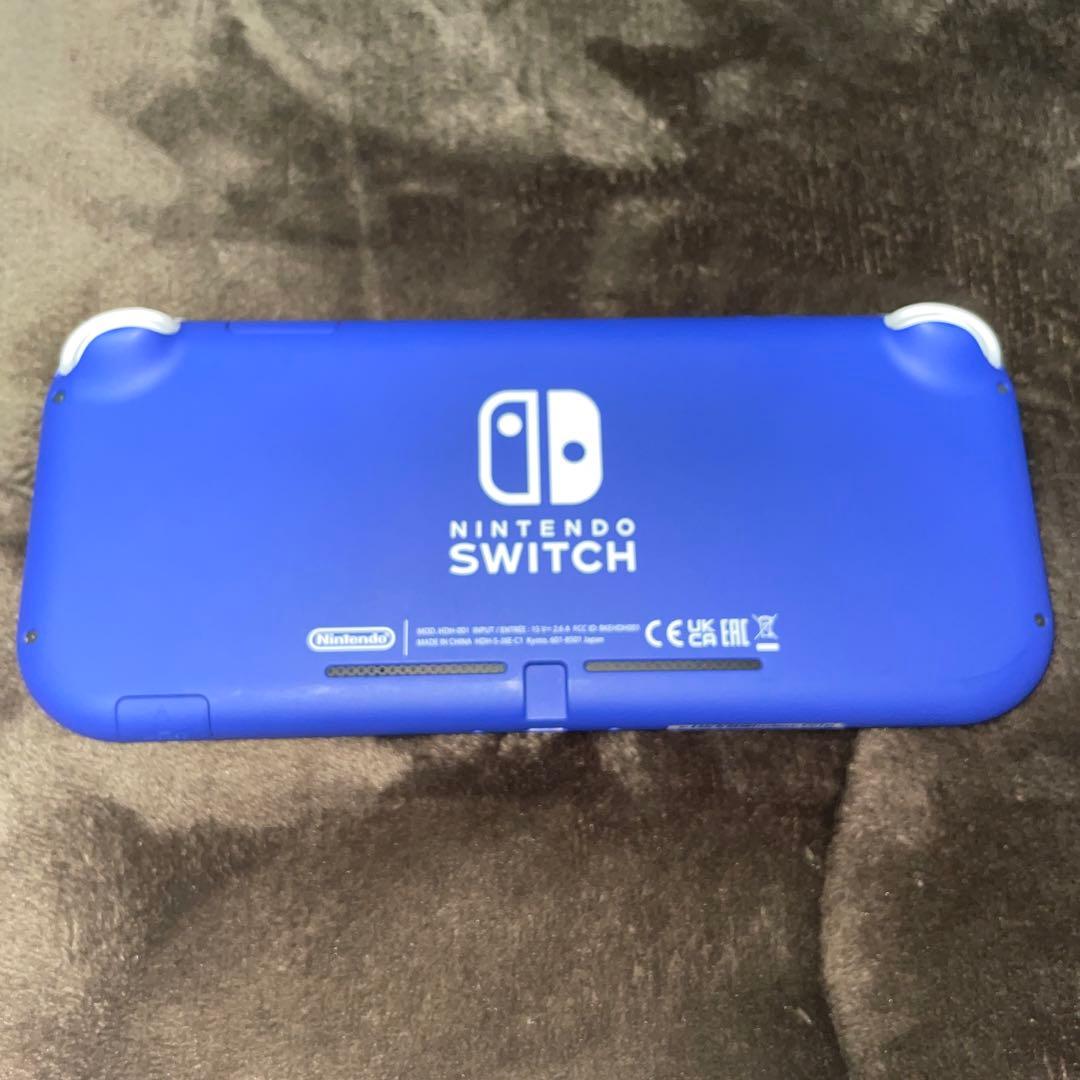 Nintendo Swith Lite本体　ブルー　充電器、ケース付