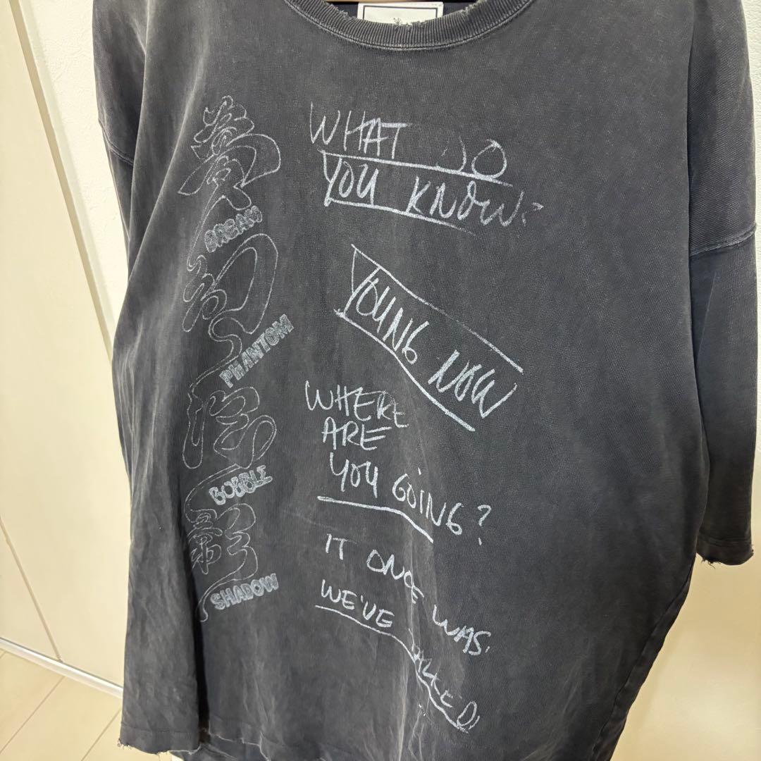 Maison Mihara Yasuhiro Tシャツ ダメージ加工