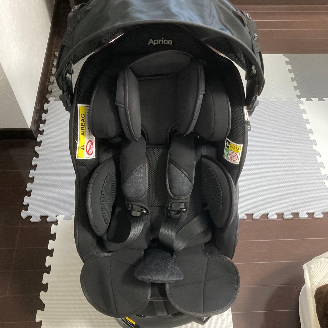 美品 アプリカ Aprica 新生児 チャイルドシート マモリラ R129