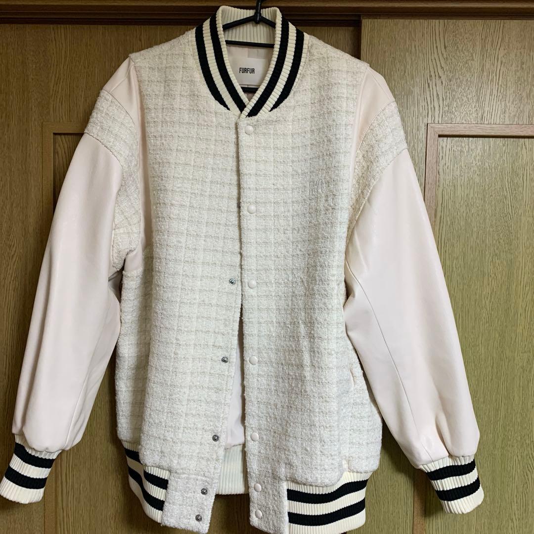 【最終値下げ⠀】FURFUR ツイードスタジャン