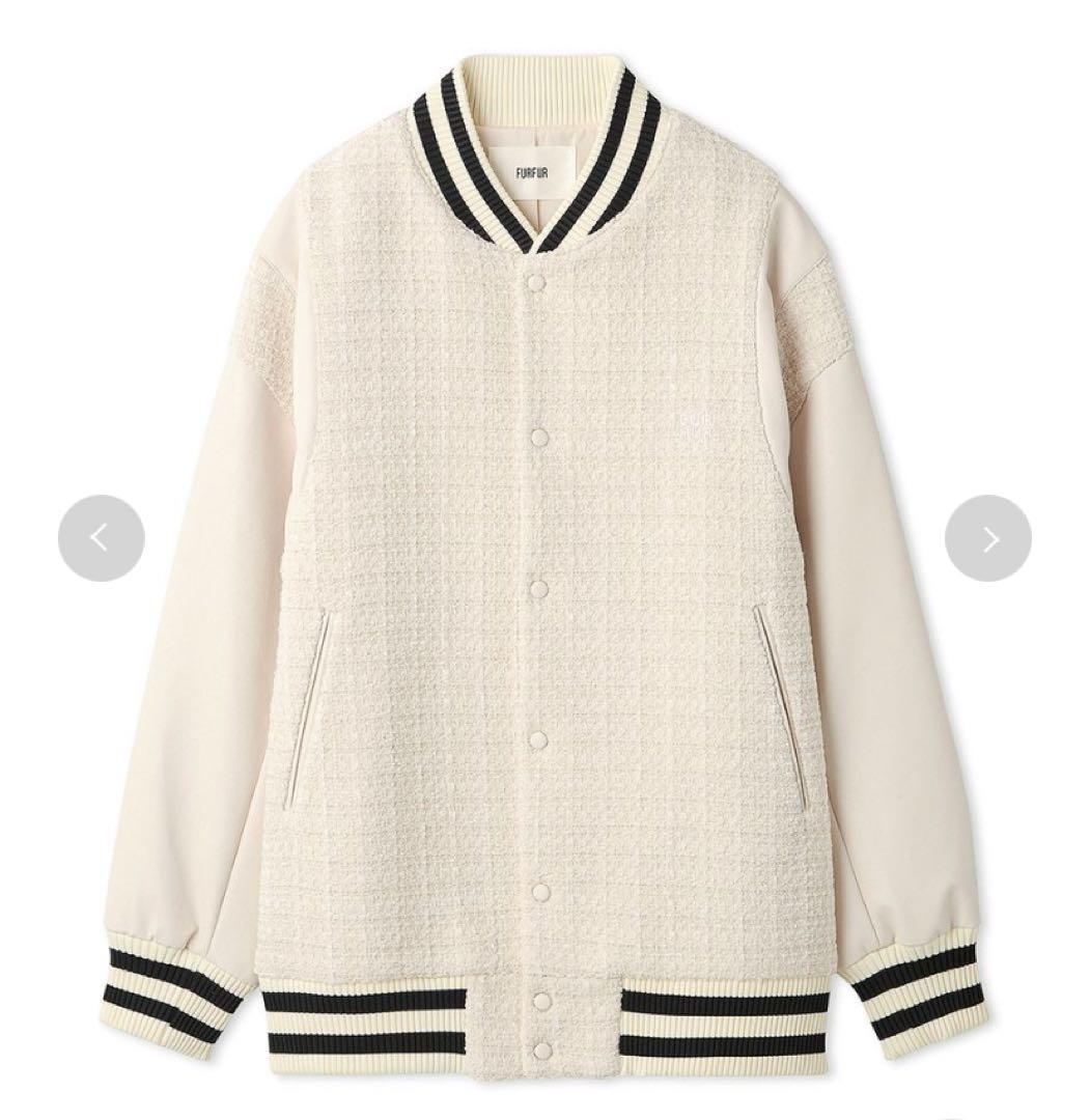 【最終値下げ⠀】FURFUR ツイードスタジャン