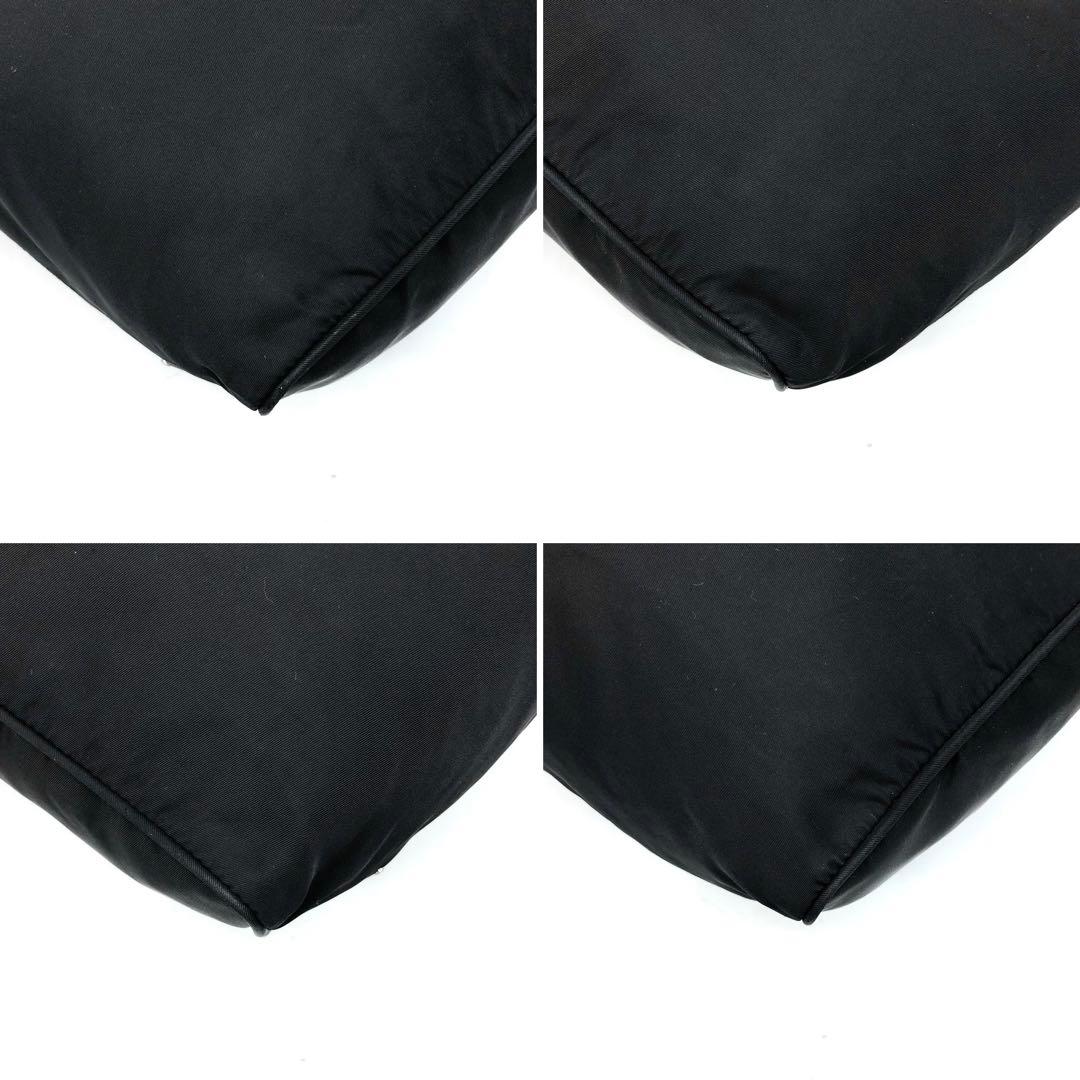 ✨美品✨プラダ ワンショルダーバッグ 三角ロゴ シルバー金具 ナイロン レザー