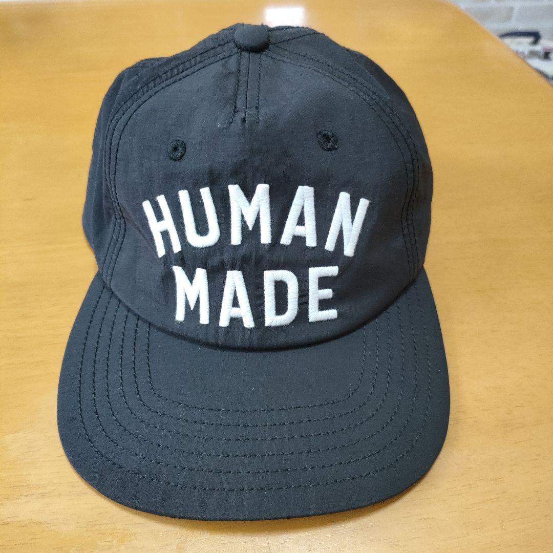 HUMAN MADE　今季 ナイロンキャップ　ブラック