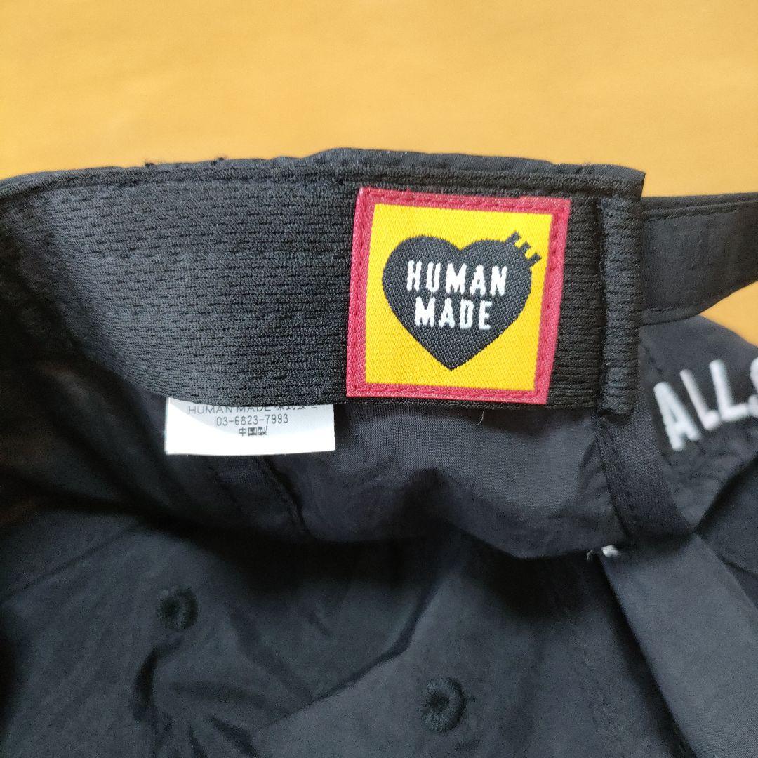 HUMAN MADE　今季 ナイロンキャップ　ブラック