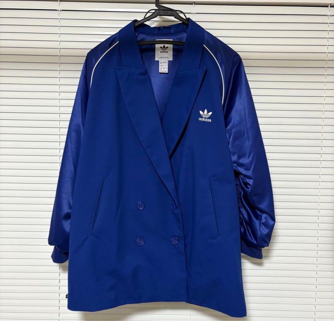 adidas カレッジブレザー 青