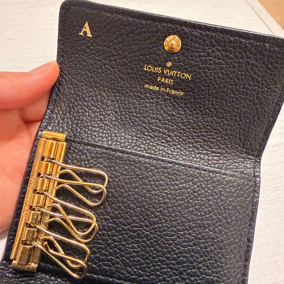 本日限定値下⚠️【LOUIS VUITTON】キーケースミュルティクレ6ブラック