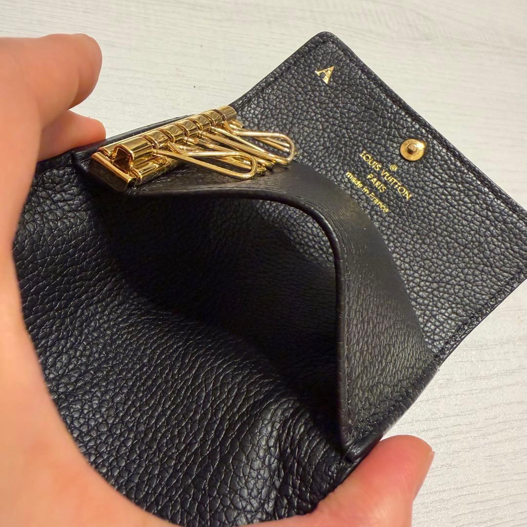 本日限定値下⚠️【LOUIS VUITTON】キーケースミュルティクレ6ブラック