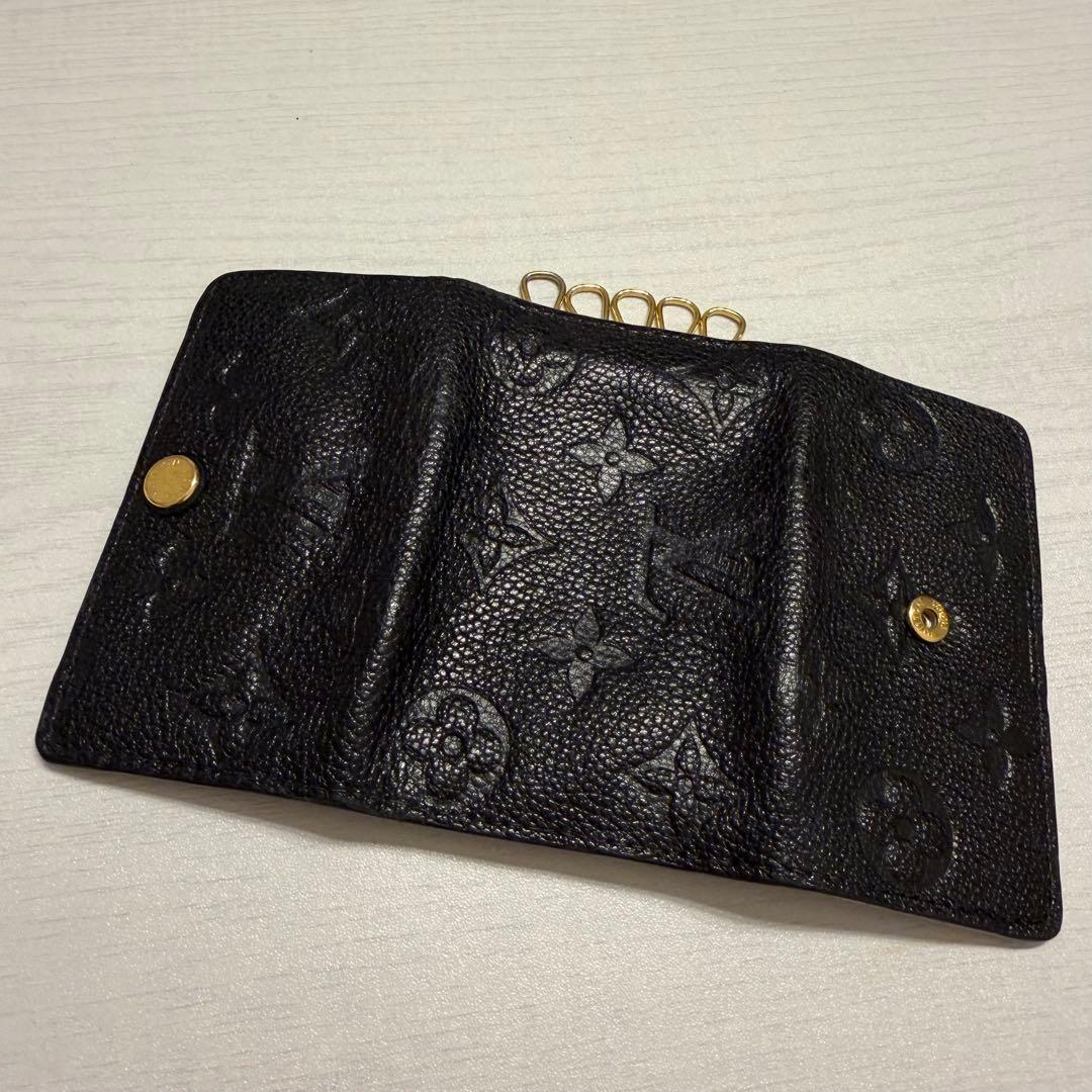 本日限定値下⚠️【LOUIS VUITTON】キーケースミュルティクレ6ブラック