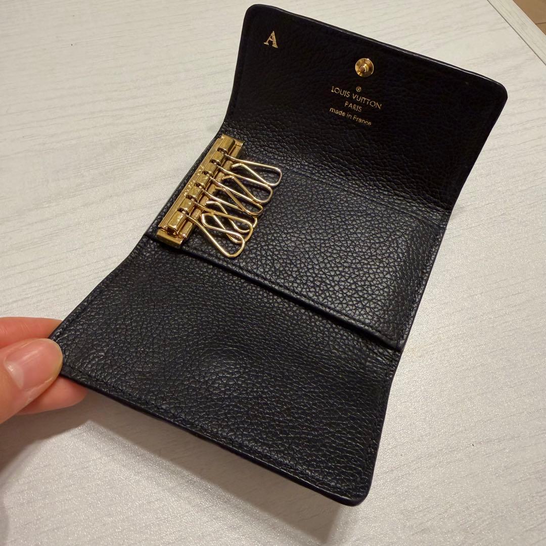 本日限定値下⚠️【LOUIS VUITTON】キーケースミュルティクレ6ブラック