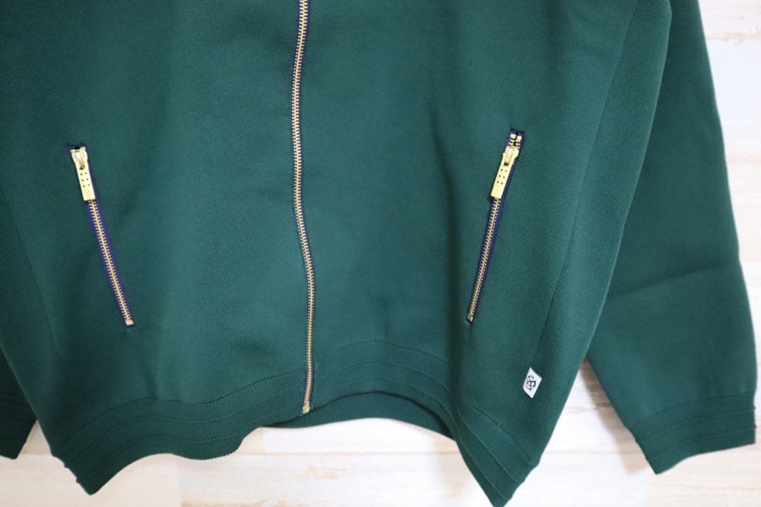 新品 ラッセルノ　RUSSELUNO ジップアップ　ニット　ビッグ　フーディー