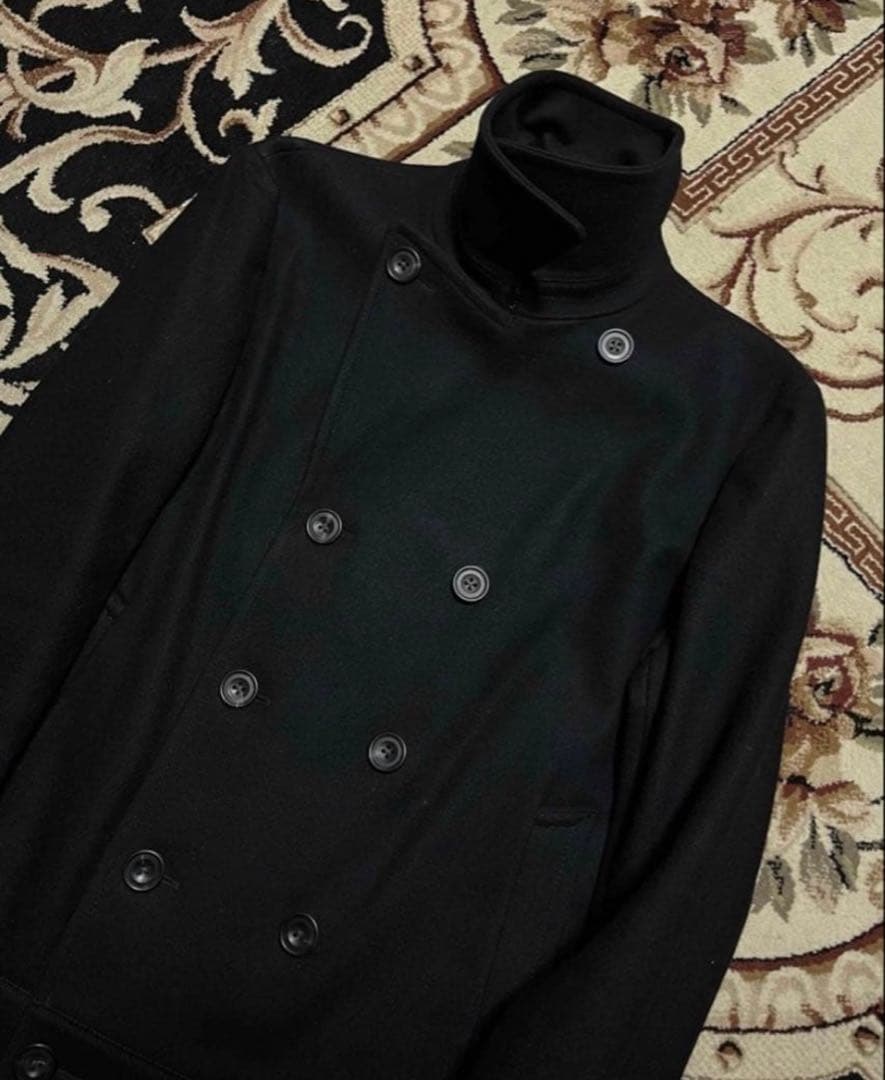 ダブルブレスト ピーコート