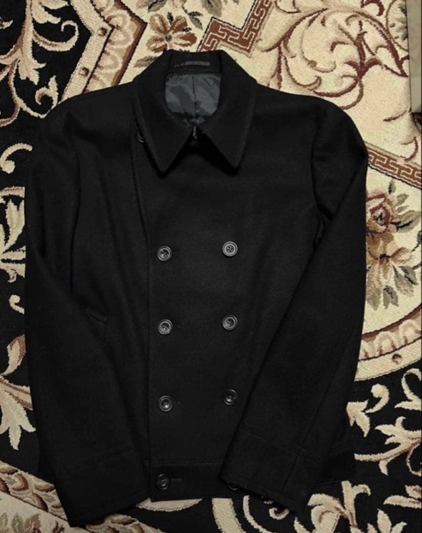 ダブルブレスト ピーコート