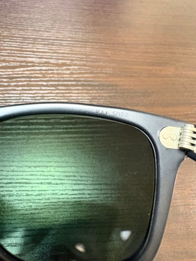 [希少ビンテージ]B&L RAY-BAN USA WAYFARER 5022