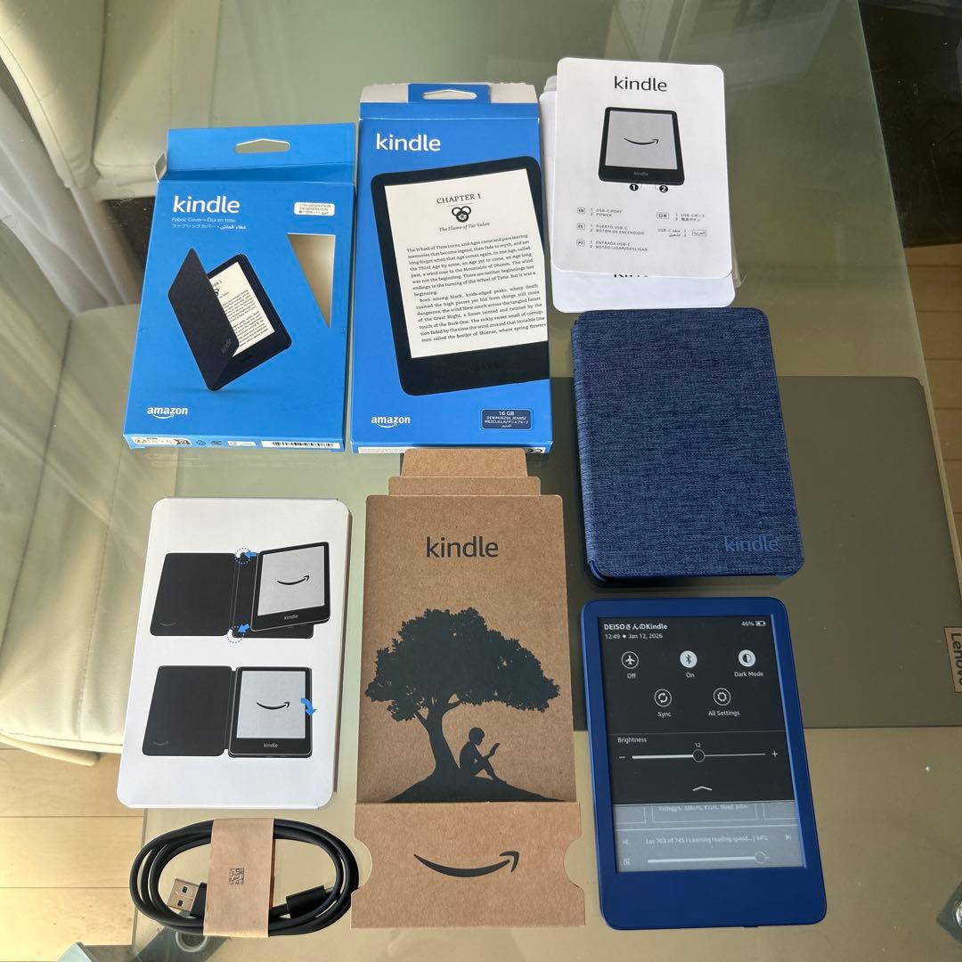 Amazon Kindle ！16GB＋専用カバー！