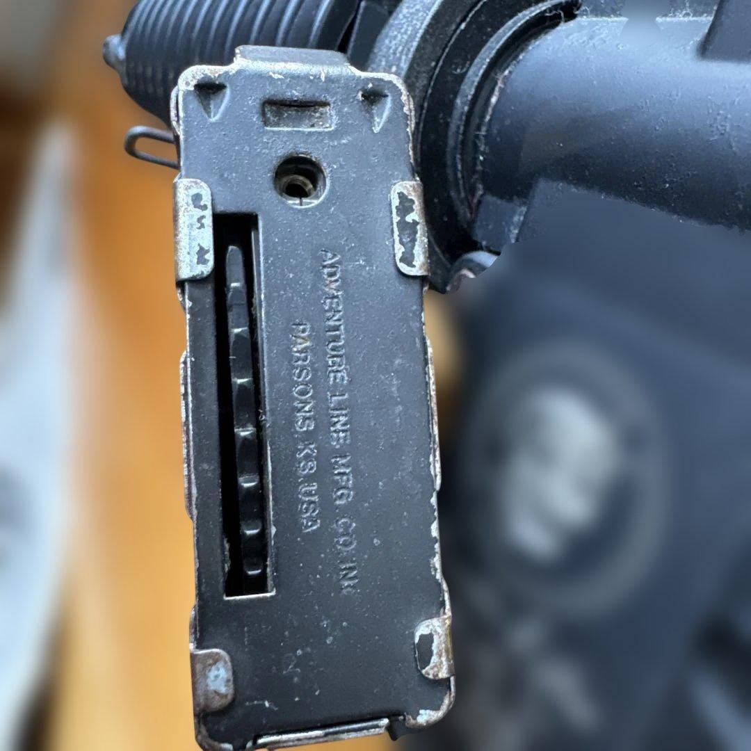 ジャンク品　M4A1 電動ガン ブラック スコープ付き