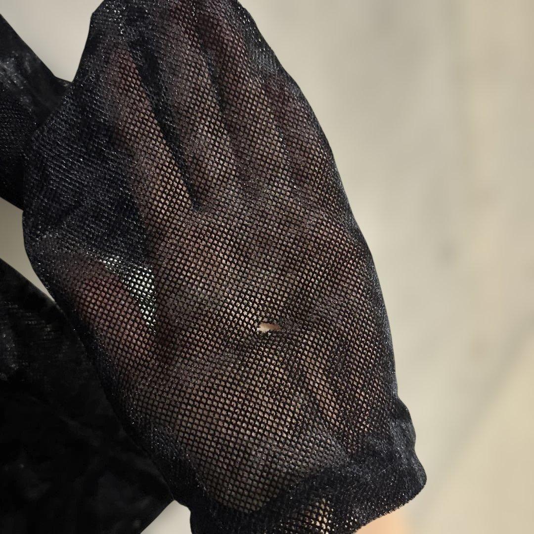 PRANK PROJECT シアー ベロアメッシュタートルネック