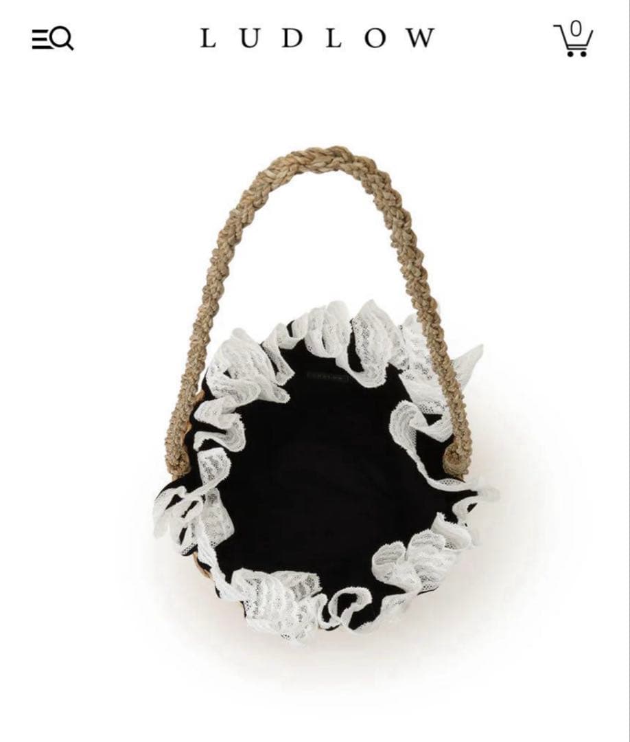 美品　ラドロー　カゴバック　Ludlow