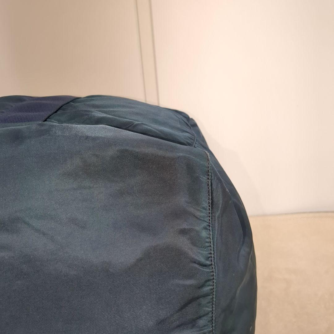 PRADA ボストンバッグ 2way ネイビー 三角ロゴ テスートナイロン