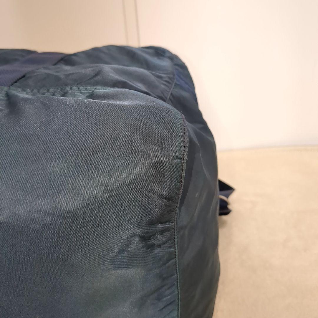 PRADA ボストンバッグ 2way ネイビー 三角ロゴ テスートナイロン