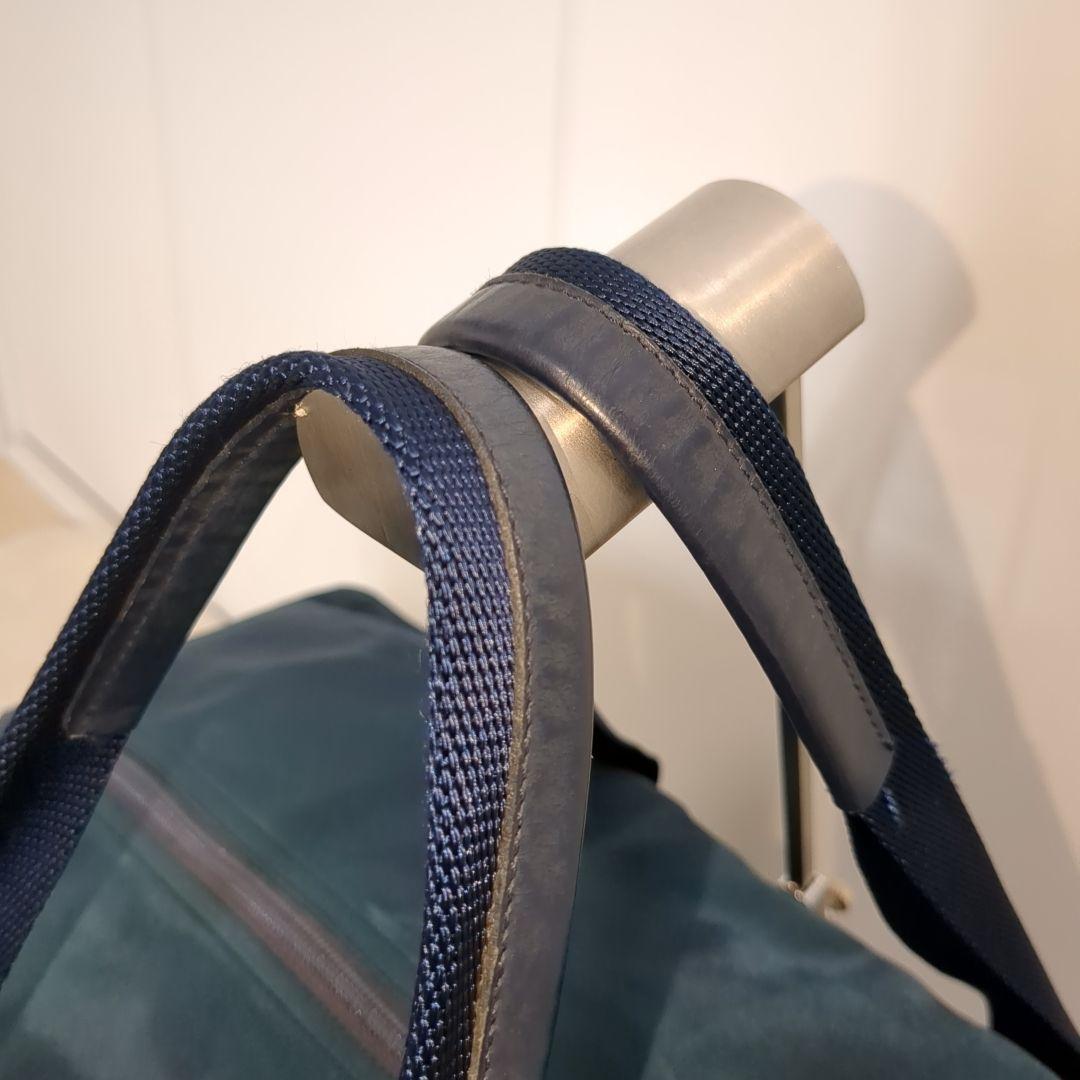 PRADA ボストンバッグ 2way ネイビー 三角ロゴ テスートナイロン