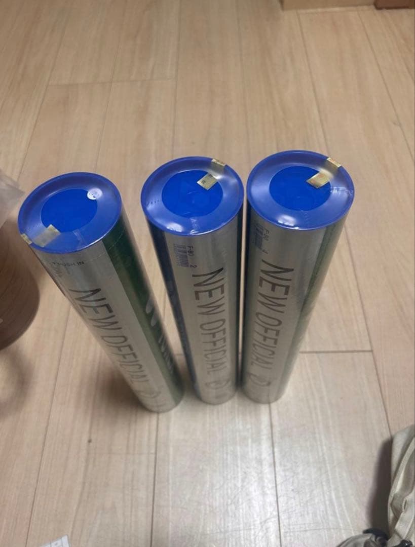 YONEX Newofficialバドミントンシャトル 3本セット