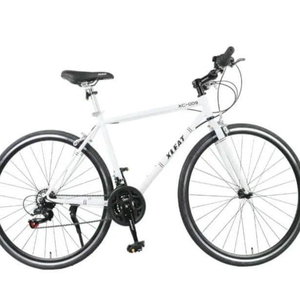 XLEAT クロスバイク ホワイト