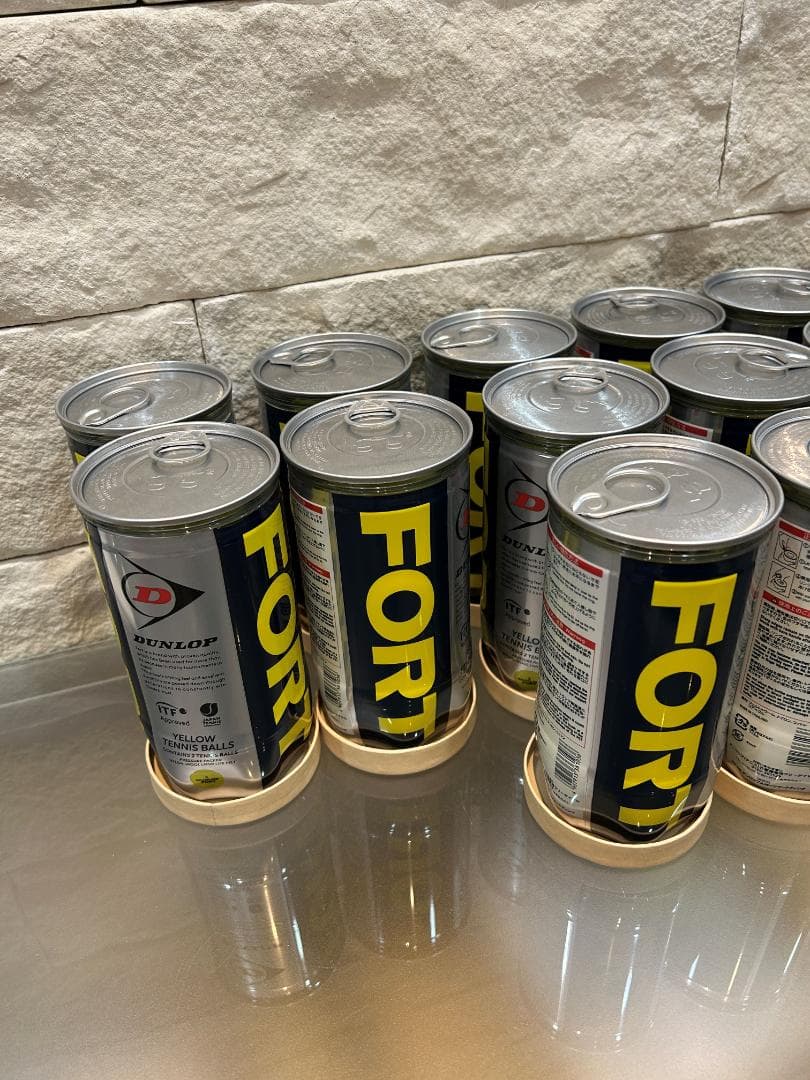 【全て未開封】DUNLOP ダンロップ 硬式テニスボール FORT 14ボトル