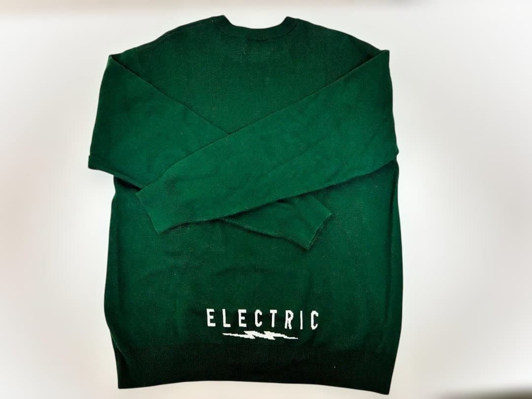 BEAMS GOLF ELECTRIC 長袖クルーネックセーター