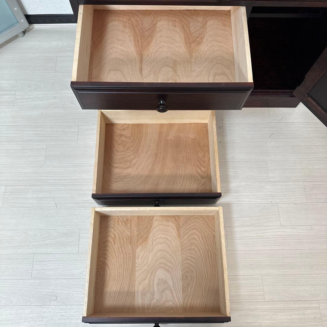 和光 ライティングビューロー デスク 学習机 書斎机 勉強机 樺材 ※i4※