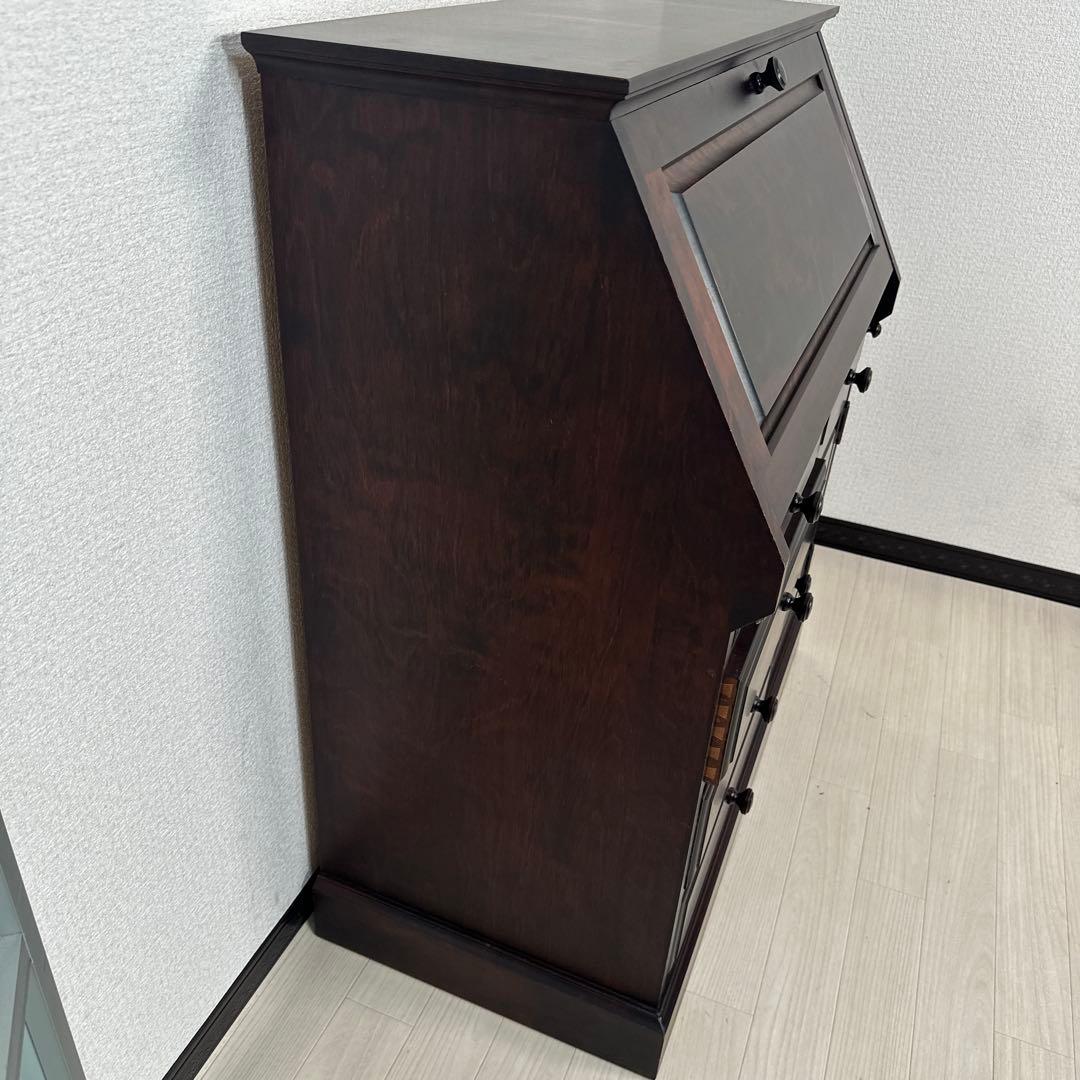 和光 ライティングビューロー デスク 学習机 書斎机 勉強机 樺材 ※i4※