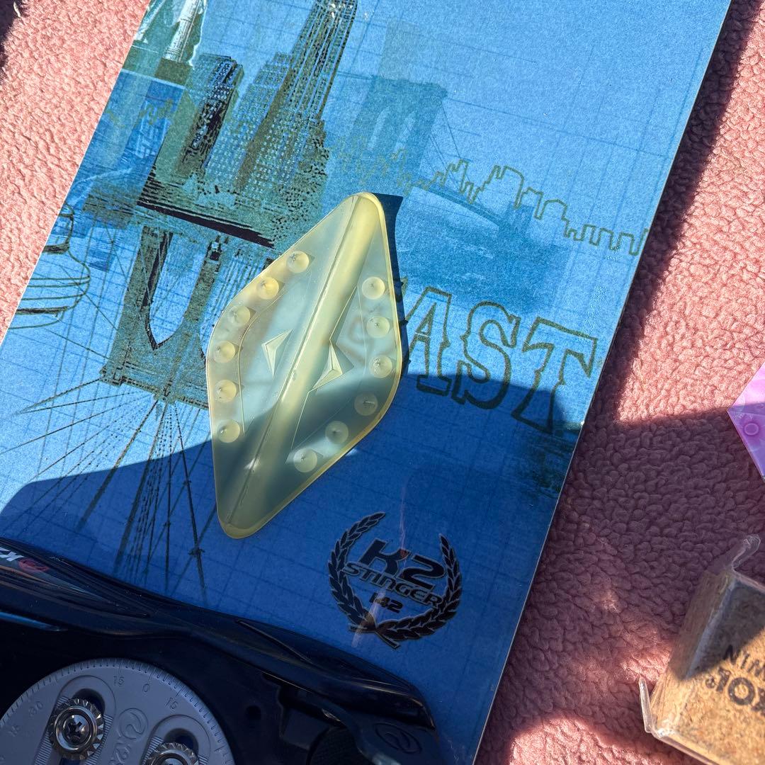 K2 スノーボード ビンディング　ヘルメット　ケース　セット売り　142センチ