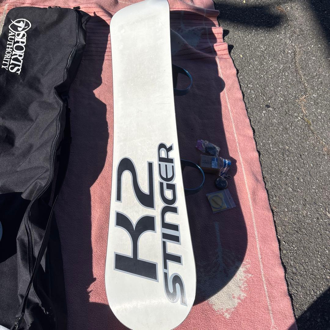 K2 スノーボード ビンディング　ヘルメット　ケース　セット売り　142センチ