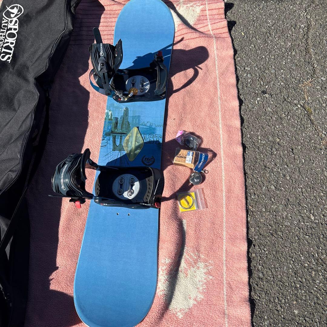 K2 スノーボード ビンディング　ヘルメット　ケース　セット売り　142センチ