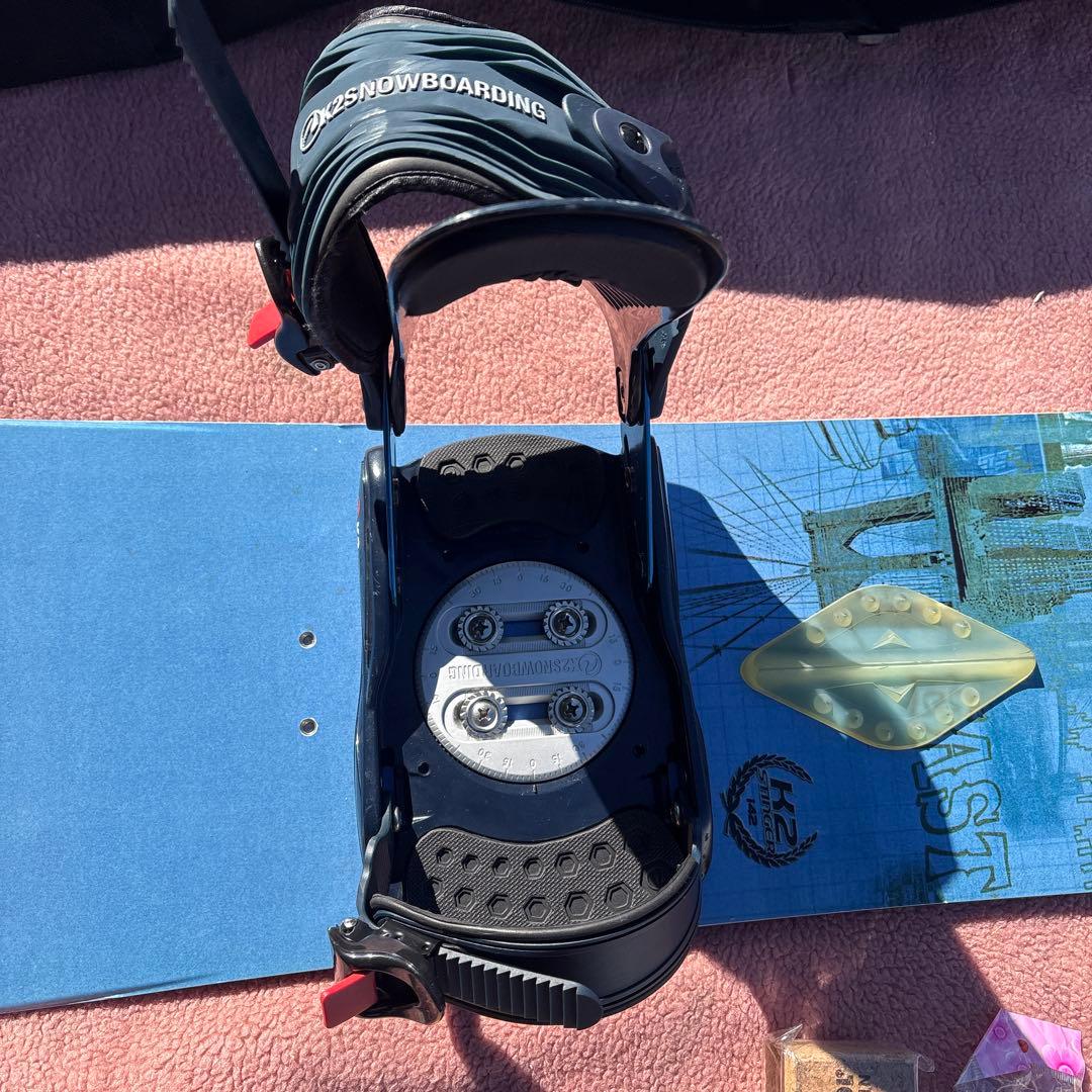 K2 スノーボード ビンディング　ヘルメット　ケース　セット売り　142センチ